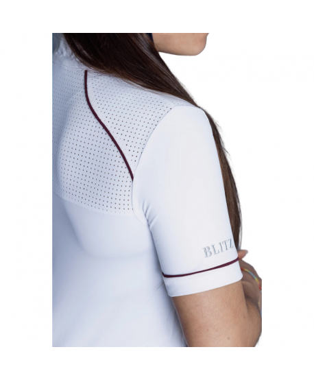 Polo de competición Be Millie Dot Burgundy