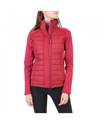 Emma chaqueta acolchada - Ruby Red