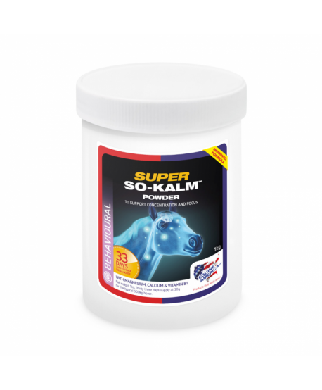 Super So Kalm Plus Powder Equine America 1 Kg