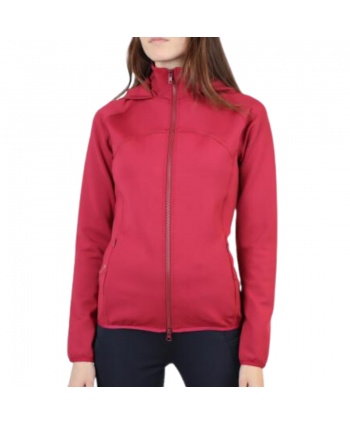 Sudadera con capucha Liza oro rosa - Rojo Rubí