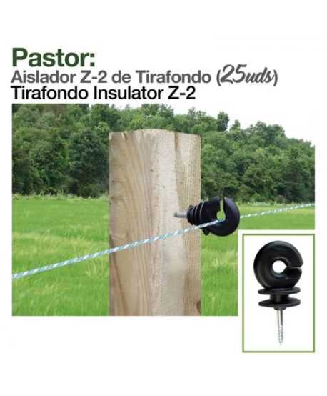 Pastor: Aislador Z-2 De Tirafondo 25uds