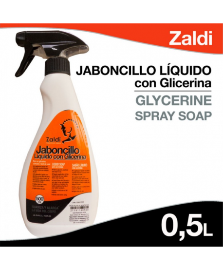 Zaldi Jaboncillo Líquido Con Glicerina 0.5 Litros