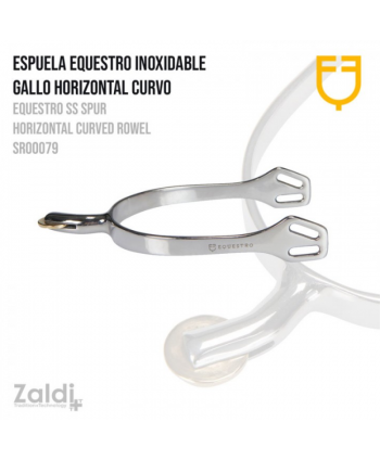 Espuela Equestro Inox Gallo...