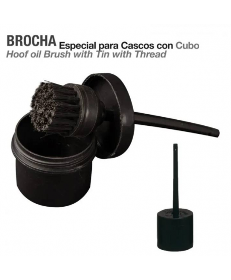 Brocha Especial Para Cascos Con Cubo 937