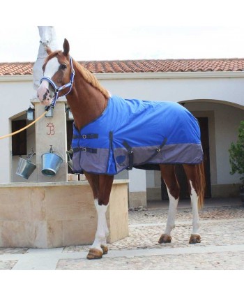 Manta impermeable exterior color azul