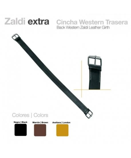 Cincha Western Trasera Zaldi Extra