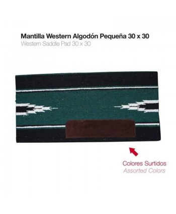 Mantilla Western Algodón