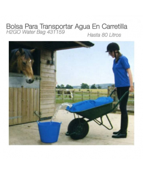 Bolsa Para Transportar Agua (80l.) En Carretilla