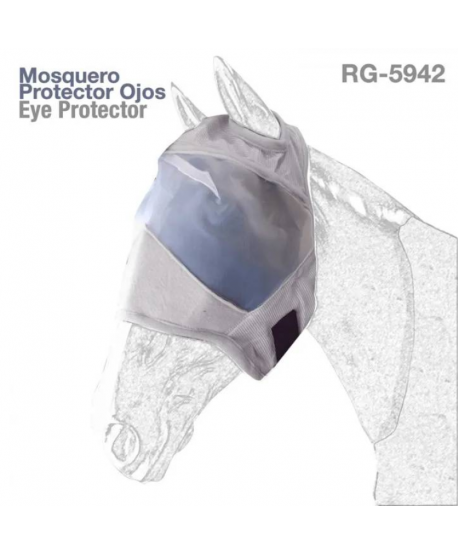 Mosquero Para Caballo Sin Orejeras Rg-5942