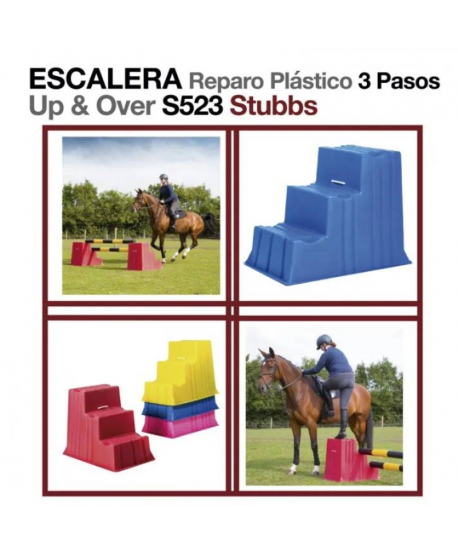 Escalera Reparo Plástico 3 Pasos S523 Stubbs