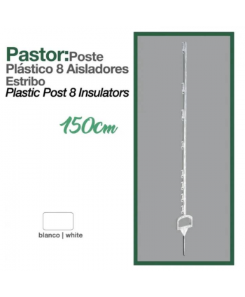 Pastor: Poste Plástico 8...