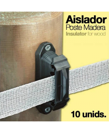 Pastor: Aislador Poste Madera