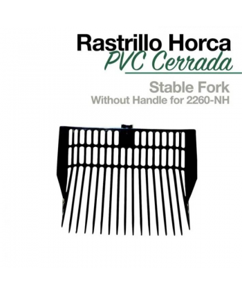 Rastrillo Horca Pvc Cerrada...