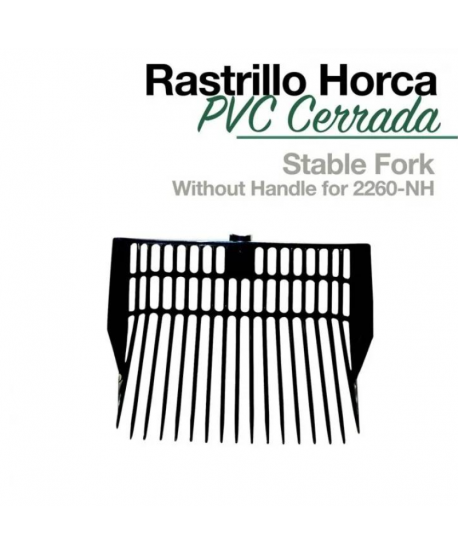 Rastrillo Horca Pvc Cerrada 2260-nh