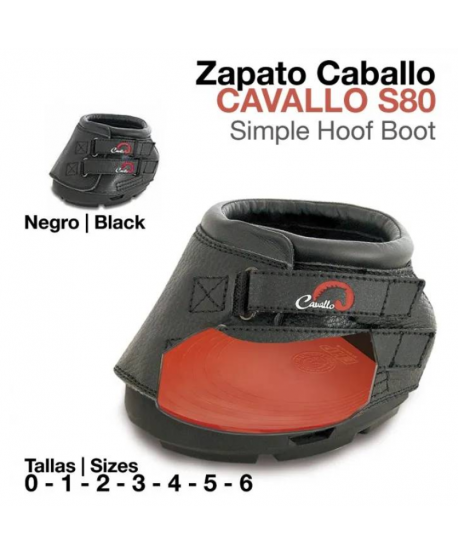 Zapato Caballo Cavallo S80 Par Negro