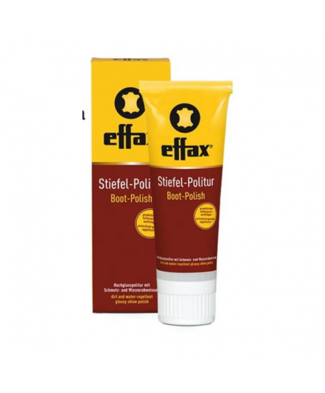 Effax Brillo Para Bota Cuero Negro Boot Polish 75ml