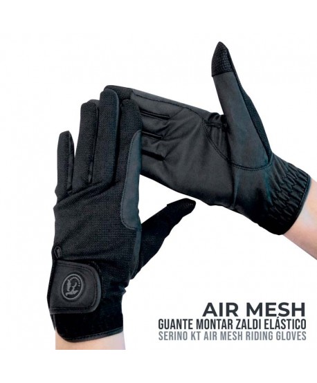 Guante Montar Zaldi Elástico Air Mesh