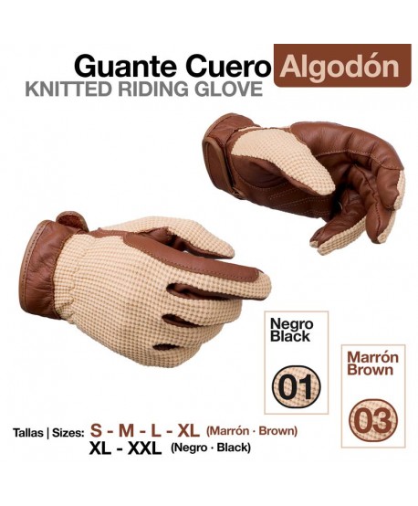 Guante Cuero Algodón Z79