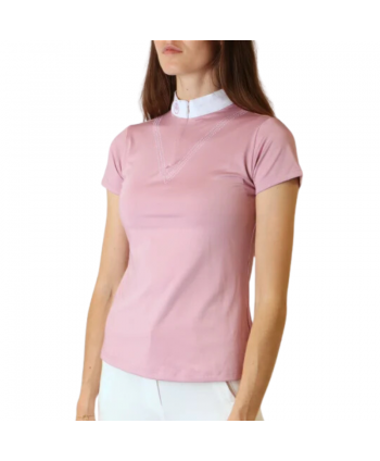 Polo de equitación Rebel Rosa