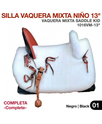 Silla Vaquera Mixta Niño...