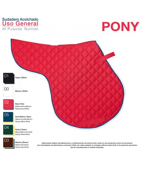 Sudadero Uso General Acolchado Pony