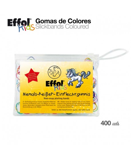 Effol Kids Gomas De Colores 400 Uds