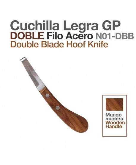 Cuchilla Legra Gp Doble Filo Acero N01-dbb