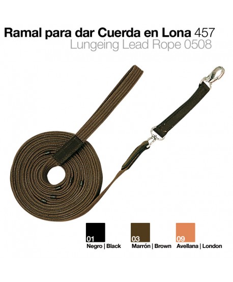 Ramal Dar Cuerda Lona 457 8m