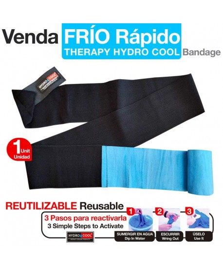 Venda Frio Rápido Reutilizable Hydrocool Unidad