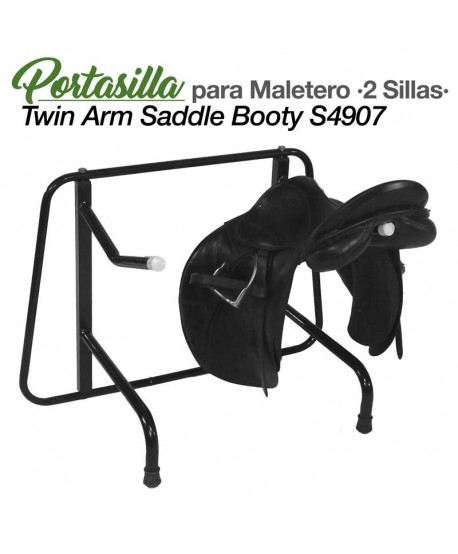 Portasilla Para Maletero 2 Sillas S4907 Negro