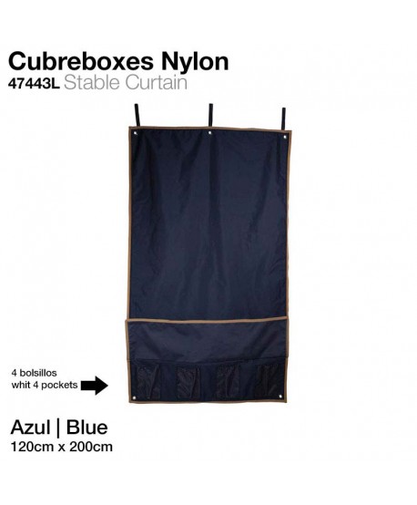 Cubreboxes Nylon 47443l 120x200cm Azul