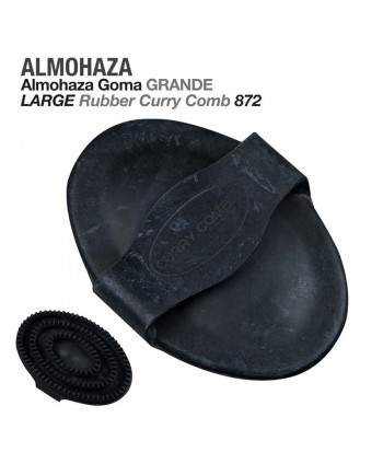 Almohaza Goma Grande Negro 872