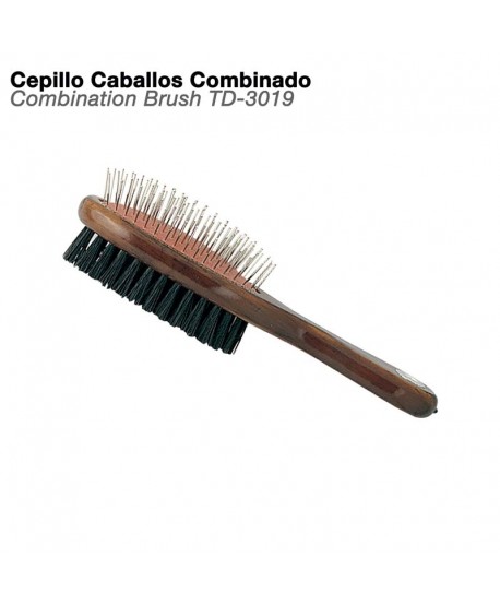 Cepillo Caballos Combinado Td-3019