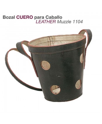 Bozal Cuero Para Caballo