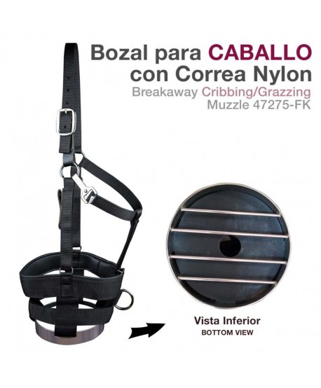 Bozal Para Caballo C-correa Nylon 47245-fk