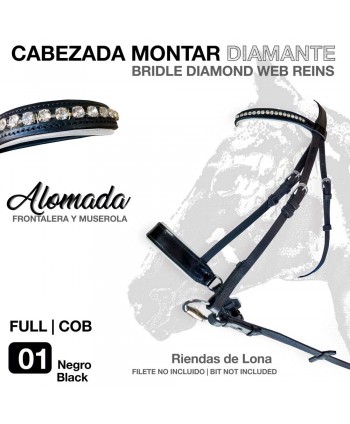 Cabezada Montar Diamante...