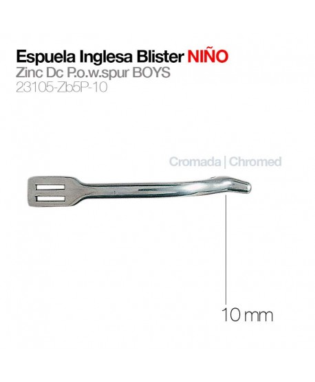 Espuela Inglesa Blister Niño 23105-Zb5P-10