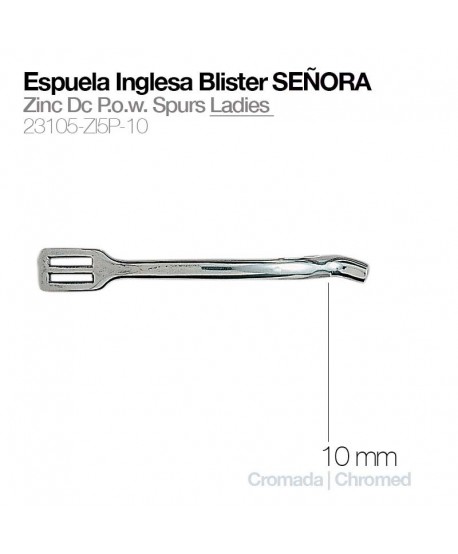 Espuela Inglesa Blister Señora 23105-Zl5P-10