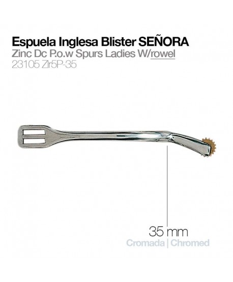 Espuela Inglesa Blister Señora 23105-Zlr5P-35