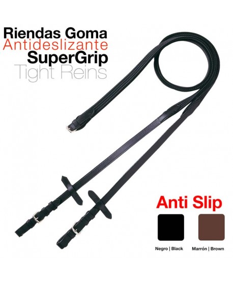 Riendas Goma Antideslizante Antislip 1808