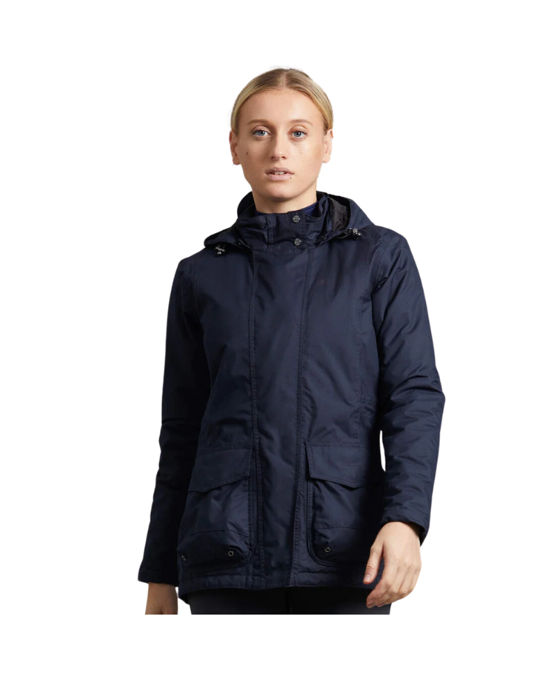 Abrigo impermeable para mujer Cascata Azul Navy