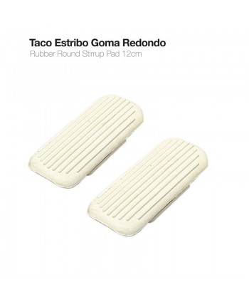 Taco Estribo Goma Blanco...