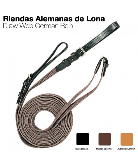 Riendas Alemanas Lona 455