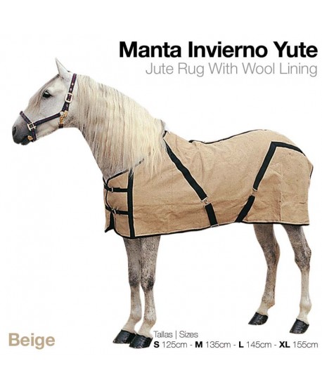 Manta invierno Yute