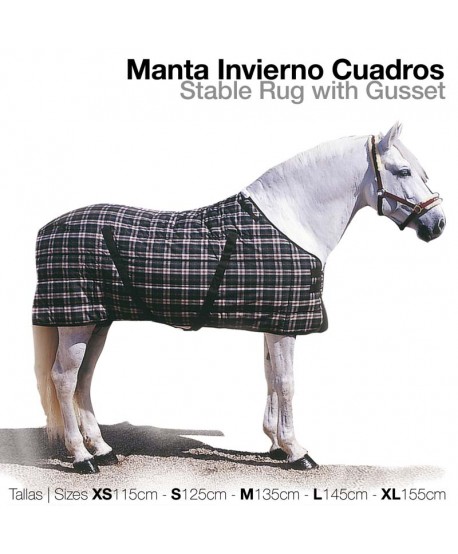 Manta Invierno Cuadros Rg-4975