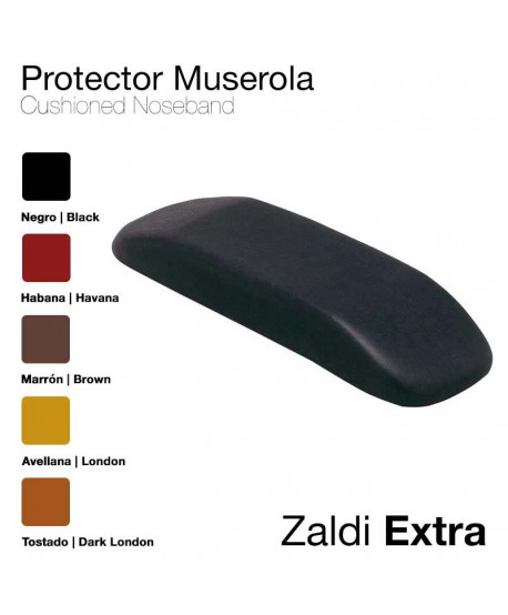 Protector Para Muserola Zaldi Extra Cuero