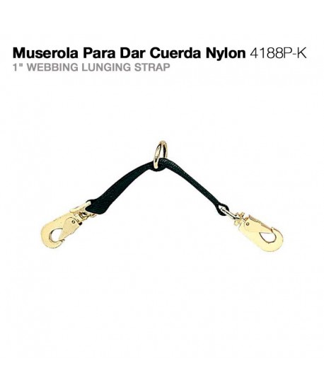 Muserola Para Dar Cuerda Nylon 4188p-k