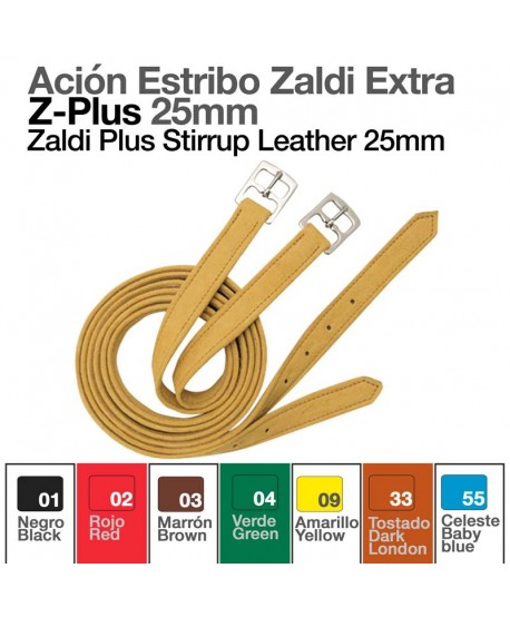 Ación Estribo Zaldi Extra Z-plus 25mm