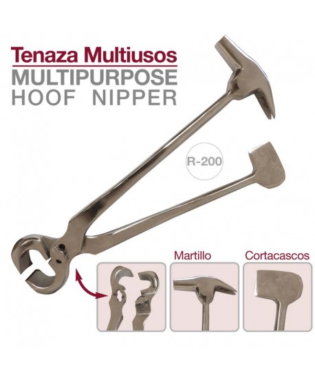 Tenaza Martillo Cortacasco Multiuso R-200