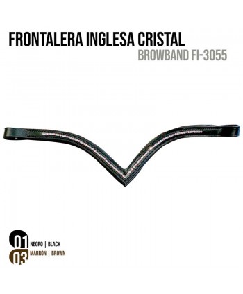 Frontalera Inglesa Cristal...